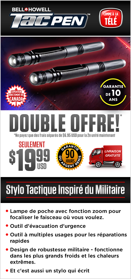 Commandez Tac Pen™ Maintenant!